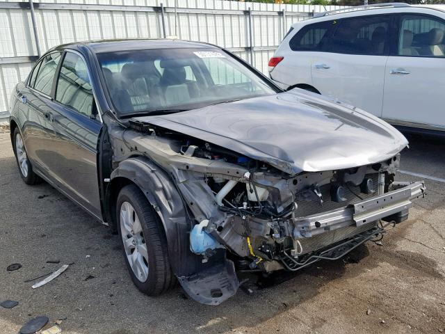 1HGCP36839A012403 - 2009 HONDA ACCORD EXL GRAY photo 1