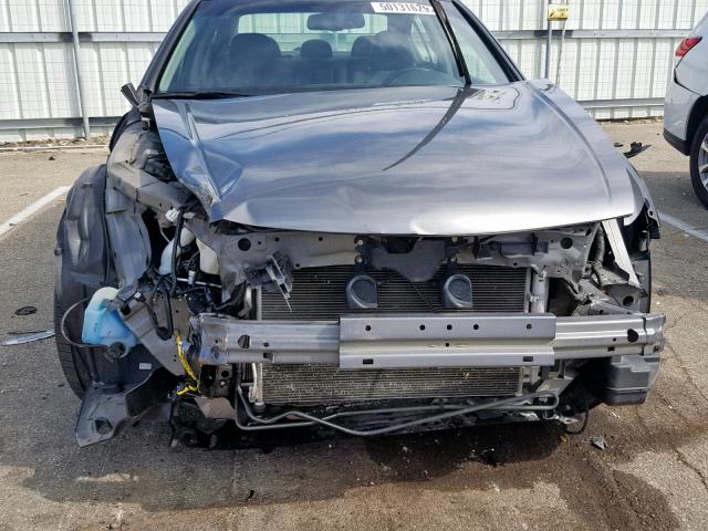 1HGCP36839A012403 - 2009 HONDA ACCORD EXL GRAY photo 9