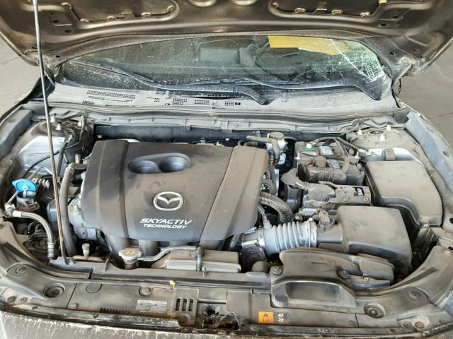 3MZBN1L31HM136083 - 2017 MAZDA 3 TOURING GRAY photo 7