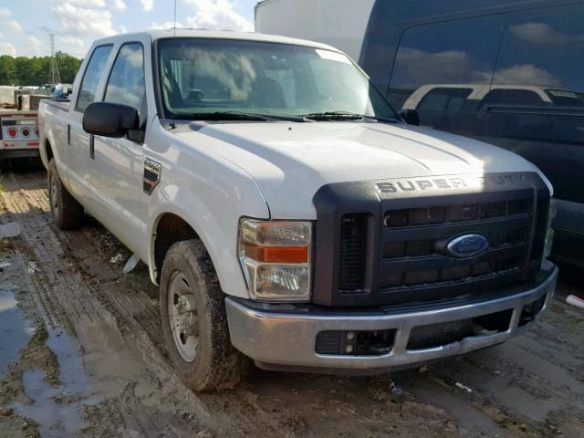 1FTWW30558EE52451 - 2008 FORD F350 SRW S WHITE photo 1