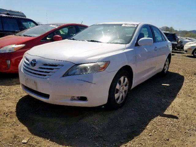 4T1BE46K69U826301 - 2009 TOYOTA CAMRY BASE WHITE photo 2