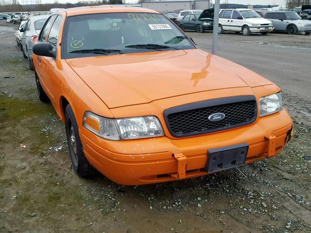 2FABP7BV7BX104629 - 2011 FORD CROWN VICT ORANGE photo 1