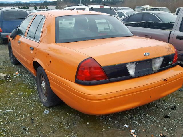 2FABP7BV7BX104629 - 2011 FORD CROWN VICT ORANGE photo 3