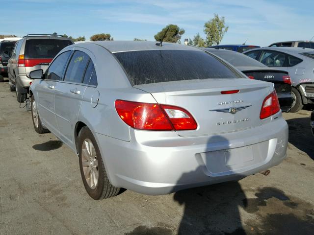 1C3CC5FB4AN146727 - 2010 CHRYSLER SEBRING LI SILVER photo 3