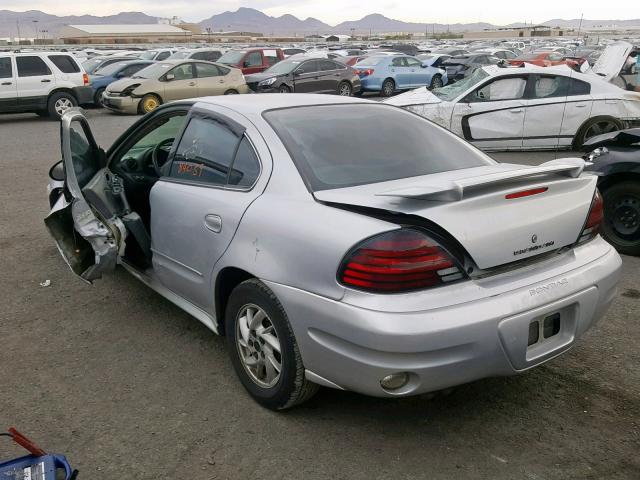 1G2NF52E14C244050 - 2004 PONTIAC GRAND AM S SILVER photo 3