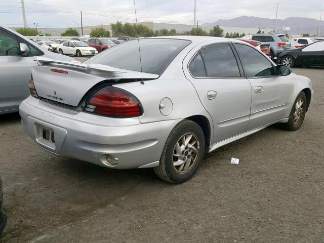 1G2NF52E14C244050 - 2004 PONTIAC GRAND AM S SILVER photo 4