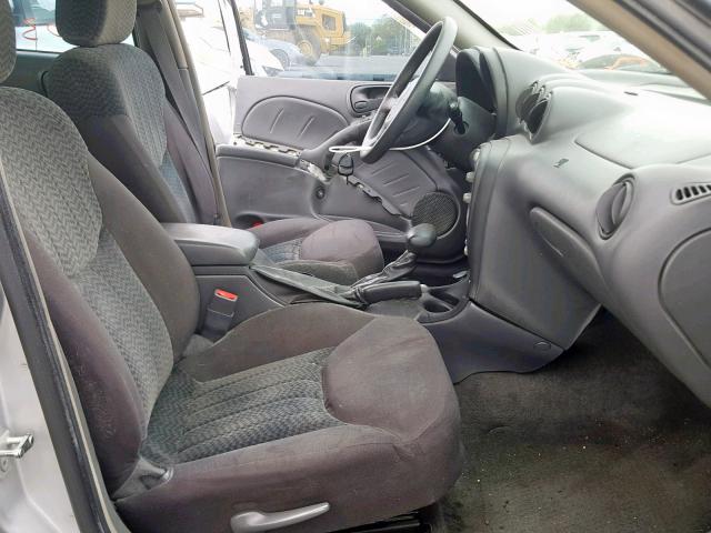 1G2NF52E14C244050 - 2004 PONTIAC GRAND AM S SILVER photo 5