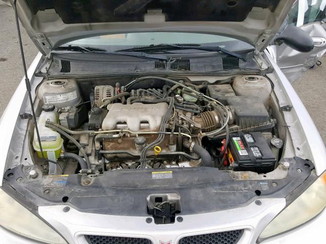 1G2NF52E14C244050 - 2004 PONTIAC GRAND AM S SILVER photo 7