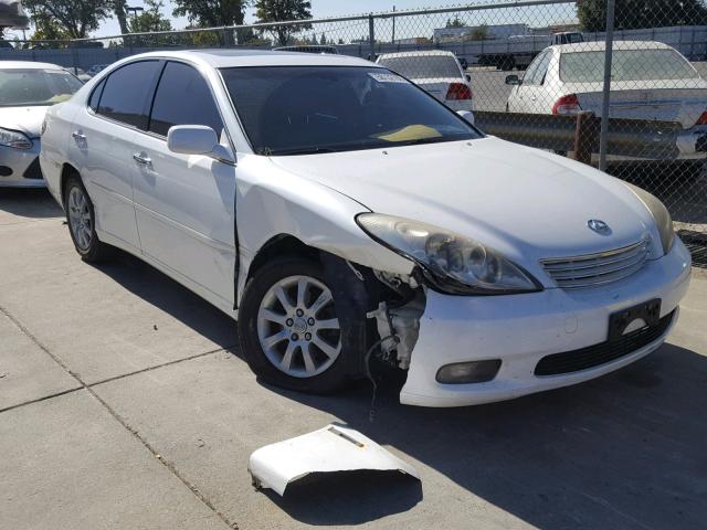 JTHBF30G830123800 - 2003 LEXUS ES 300 WHITE photo 1