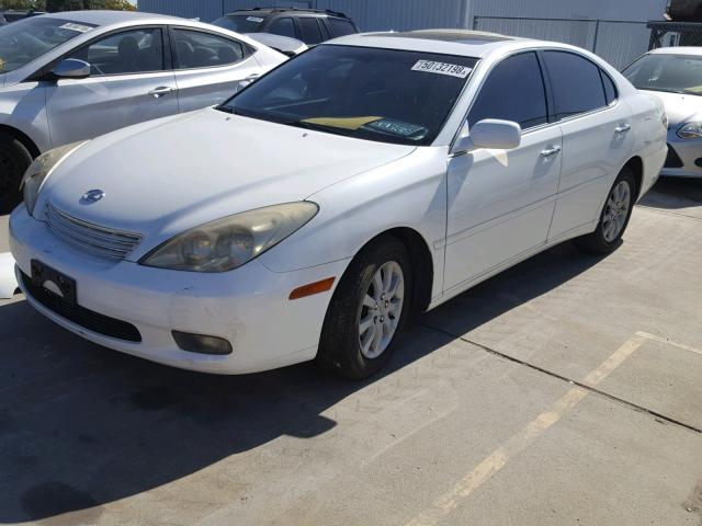 JTHBF30G830123800 - 2003 LEXUS ES 300 WHITE photo 2