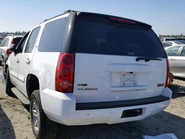 1GKFC13037R258252 - 2007 GMC YUKON WHITE photo 3