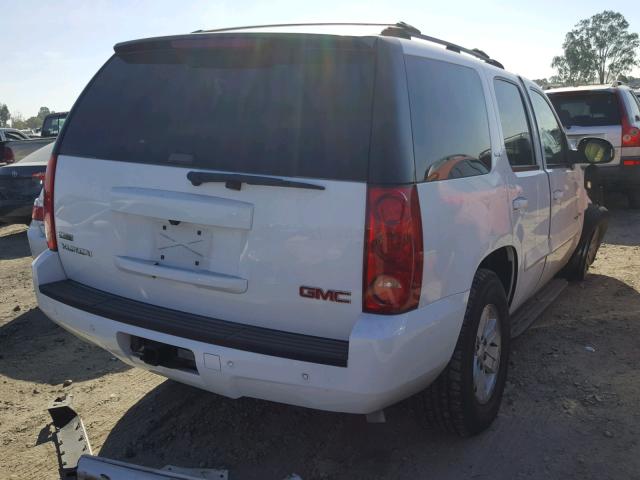 1GKFC13037R258252 - 2007 GMC YUKON WHITE photo 4