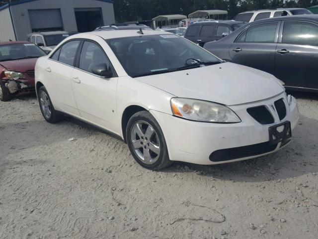 1G2ZH57N084219497 - 2008 PONTIAC G6 GT WHITE photo 1