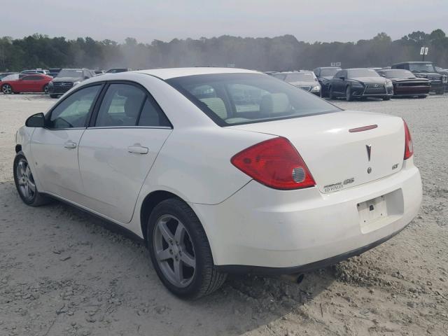 1G2ZH57N084219497 - 2008 PONTIAC G6 GT WHITE photo 3