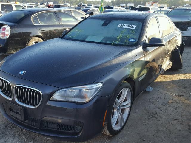 WBAYE8C59FD781643 - 2015 BMW 750 LI GRAY photo 2