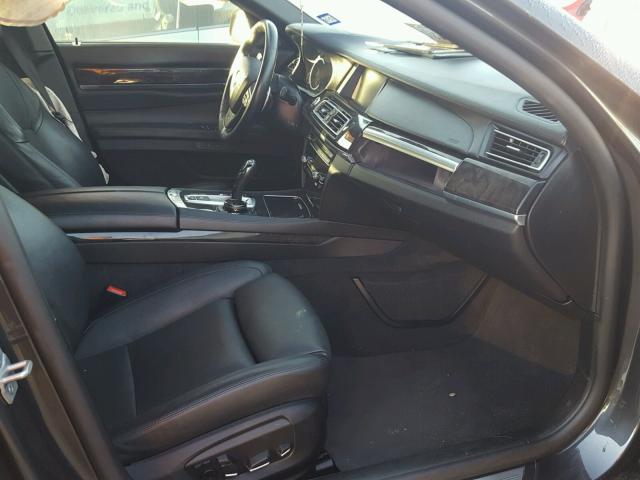 WBAYE8C59FD781643 - 2015 BMW 750 LI GRAY photo 5