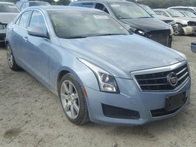 1G6AA5RA1D0144725 - 2013 CADILLAC ATS BLUE photo 1