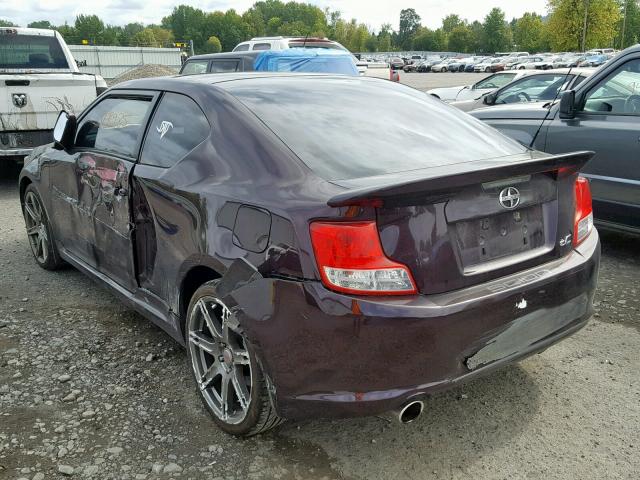 JTKJF5C7XB3010425 - 2011 TOYOTA SCION TC იასამნისფერი ფოტო 3