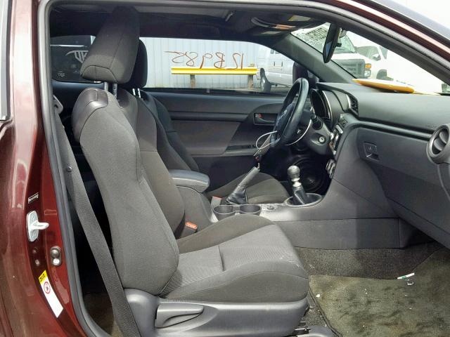 JTKJF5C7XB3010425 - 2011 TOYOTA SCION TC იასამნისფერი ფოტო 5