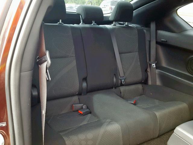 JTKJF5C7XB3010425 - 2011 TOYOTA SCION TC იასამნისფერი ფოტო 6