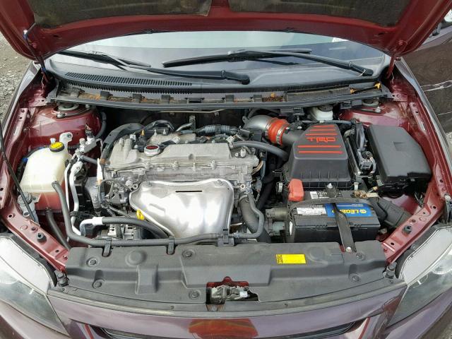 JTKJF5C7XB3010425 - 2011 TOYOTA SCION TC იასამნისფერი ფოტო 7