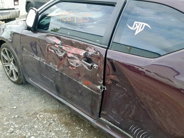 JTKJF5C7XB3010425 - 2011 TOYOTA SCION TC იასამნისფერი ფოტო 9