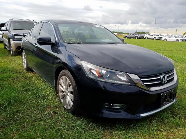 1HGCR2F81DA025194 - 2013 HONDA ACCORD EXL BLACK photo 1