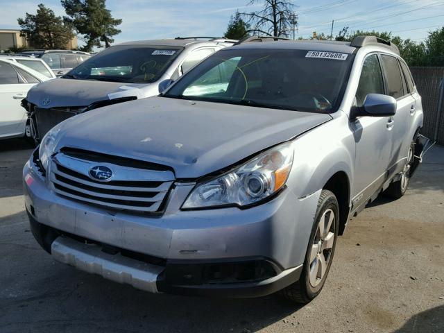 4S4BRDLC1C2202992 - 2012 SUBARU OUTBACK 3. SILVER photo 2