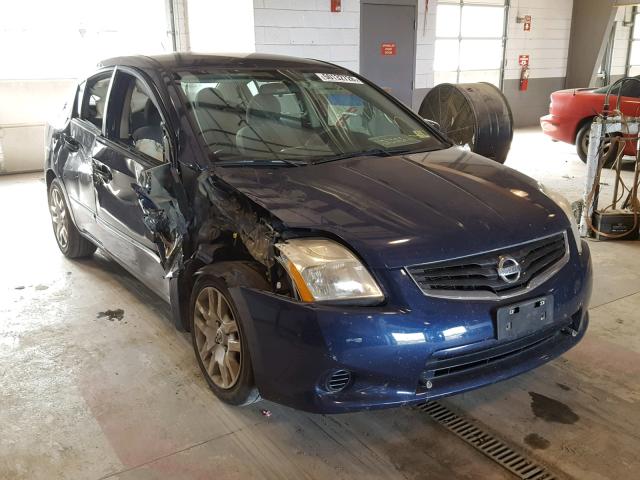 3N1AB6AP3AL650462 - 2010 NISSAN SENTRA 2.0 BLUE photo 1