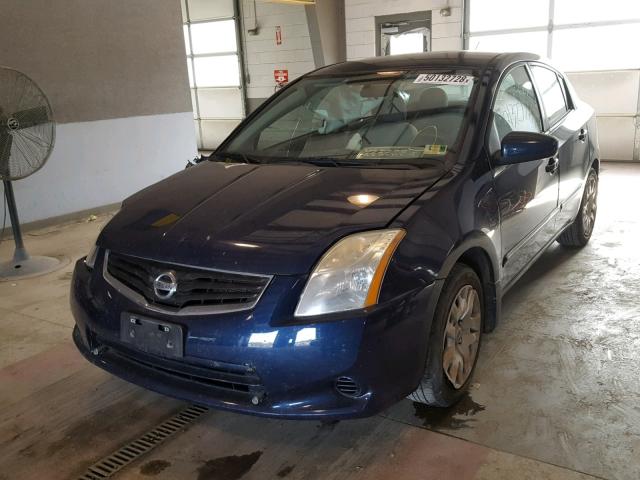 3N1AB6AP3AL650462 - 2010 NISSAN SENTRA 2.0 BLUE photo 2