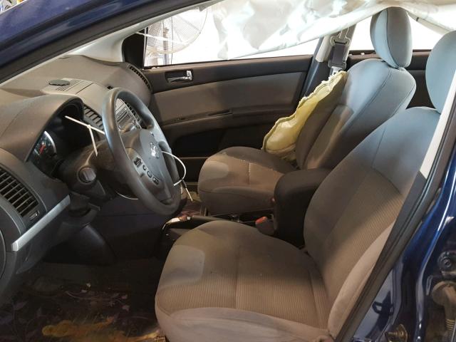 3N1AB6AP3AL650462 - 2010 NISSAN SENTRA 2.0 BLUE photo 5