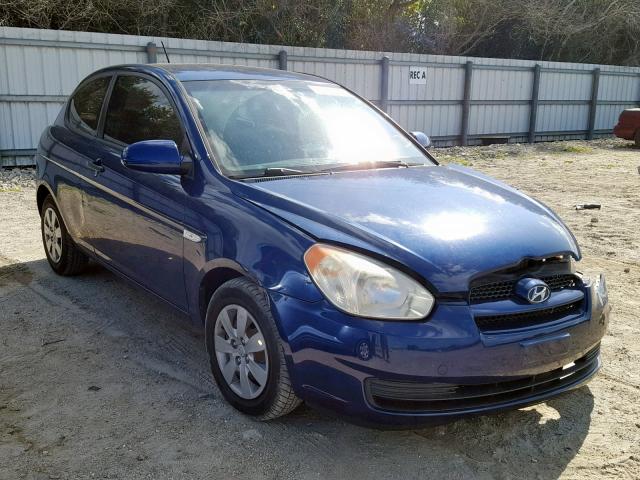 KMHCM36CX8U098264 - 2008 HYUNDAI ACCENT GS BLUE photo 1