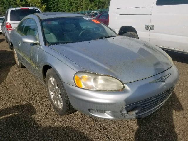 4C3AG52H21E070154 - 2001 CHRYSLER SEBRING LX SILVER photo 1