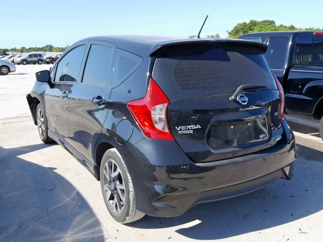 3N1CE2CP3GL379532 - 2016 NISSAN VERSA NOTE BLACK photo 3