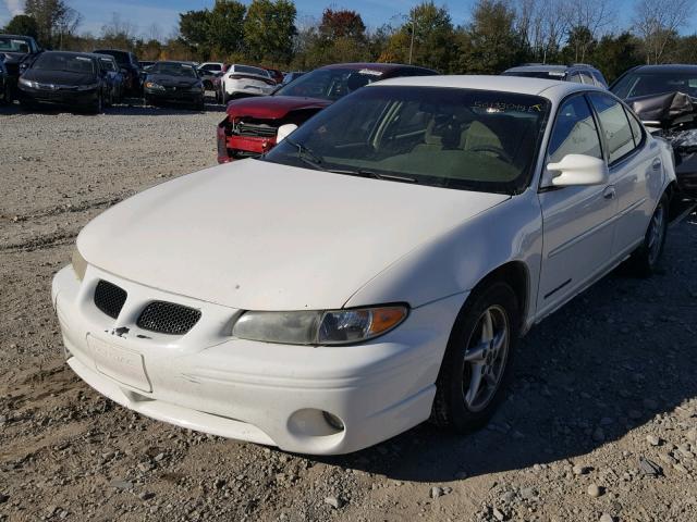 1G2WK52J52F246361 - 2002 PONTIAC GRAND PRIX WHITE photo 2