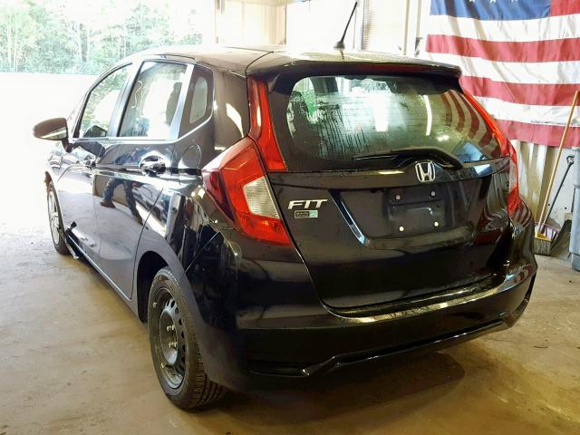 3HGGK5H42JM728528 - 2018 HONDA FIT LX BLACK photo 3