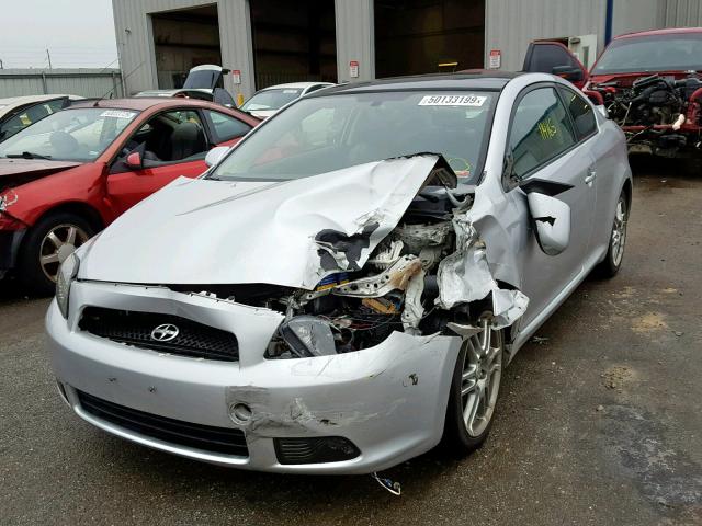 JTKDE3B77A0303589 - 2010 TOYOTA SCION TC ვერცხლისფერი ფოტო 2