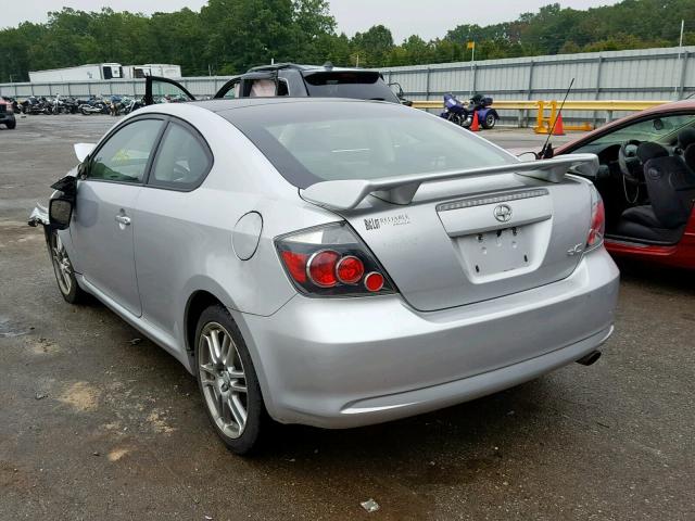 JTKDE3B77A0303589 - 2010 TOYOTA SCION TC ვერცხლისფერი ფოტო 3