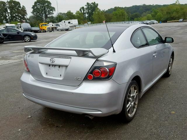 JTKDE3B77A0303589 - 2010 TOYOTA SCION TC ვერცხლისფერი ფოტო 4