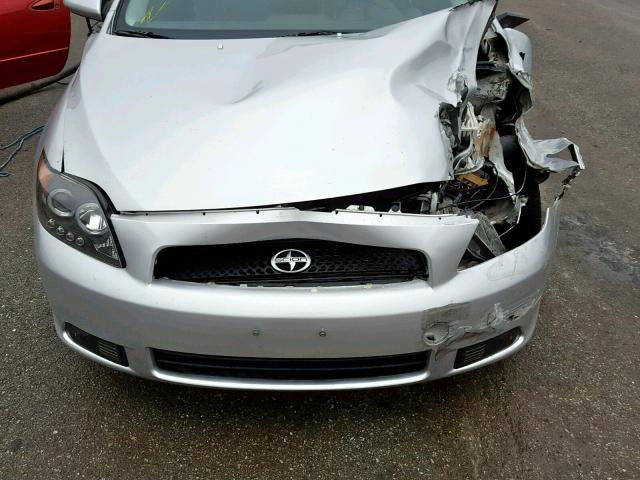 JTKDE3B77A0303589 - 2010 TOYOTA SCION TC ვერცხლისფერი ფოტო 7