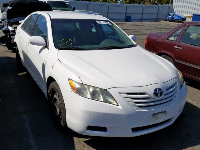 4T4BE46K69R069938 - 2009 TOYOTA CAMRY BASE WHITE photo 1