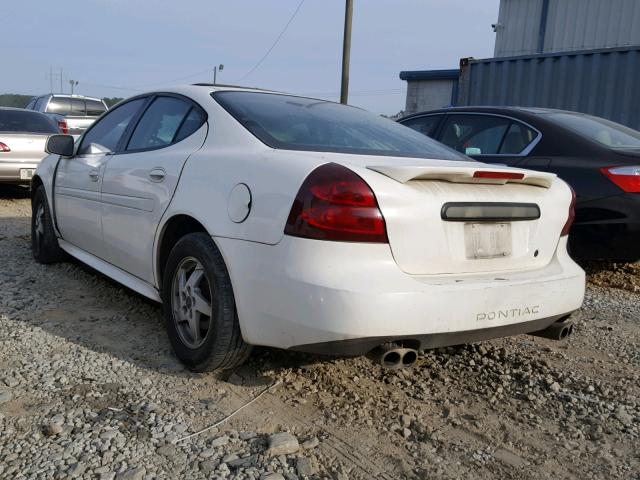 2G2WS522941118479 - 2004 PONTIAC GRAND PRIX WHITE photo 3
