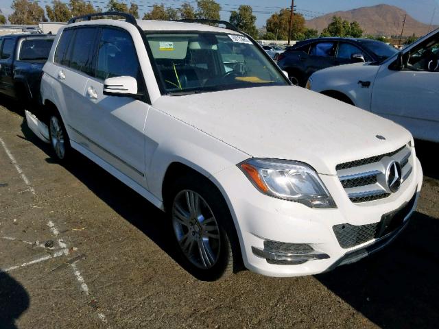 WDCGG0EB3EG286519 - 2014 MERCEDES-BENZ GLK 250 BL WHITE photo 1