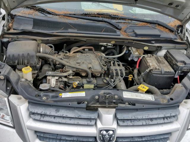 2D4RN4DEXAR239331 - 2010 DODGE GRAND CARA SILVER photo 7