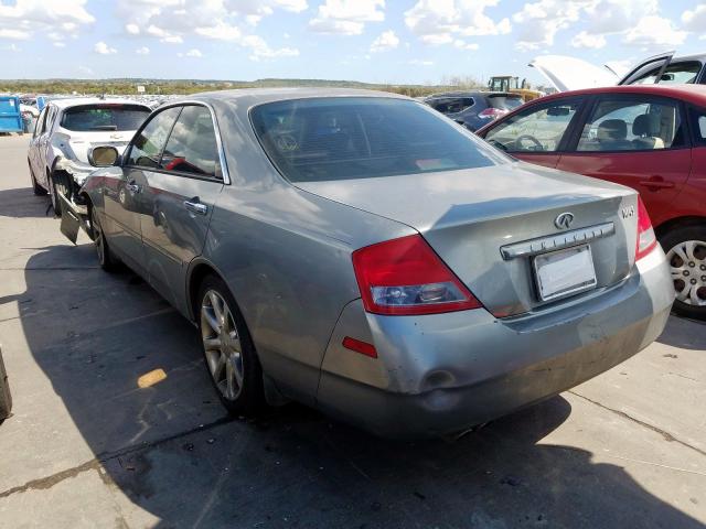 JNKAY41E73M006114 - 2003 INFINITI M45 GRAY photo 3