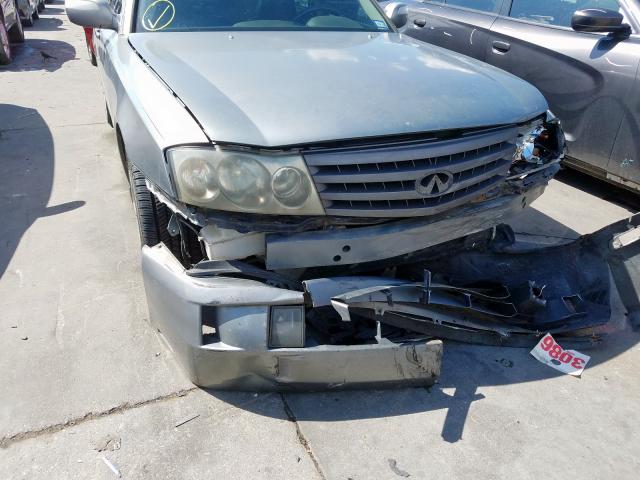 JNKAY41E73M006114 - 2003 INFINITI M45 GRAY photo 9