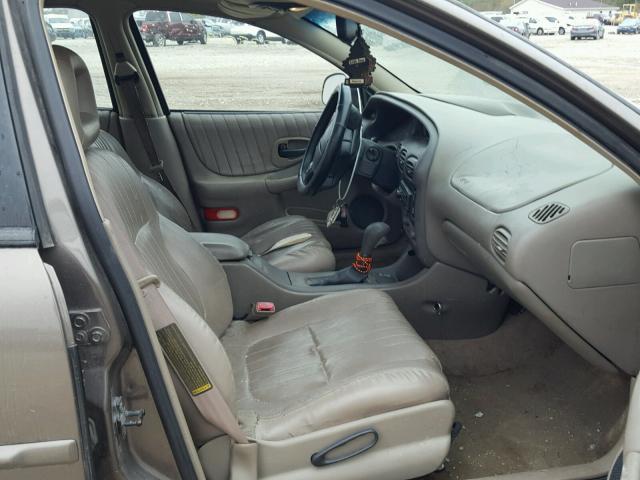 1G2WP52K2YF102625 - 2000 PONTIAC GRAND PRIX ყავისფერი ფოტო 5