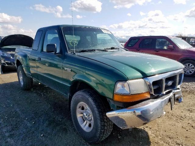 1FTZR15V8YPB87613 - 2000 FORD RANGER SUP GREEN photo 1