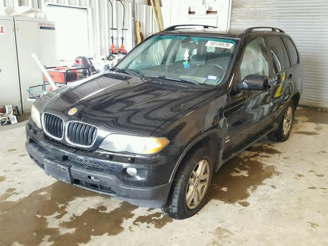 5UXFA135X4LU39391 - 2004 BMW X5 3.0I BLACK photo 2