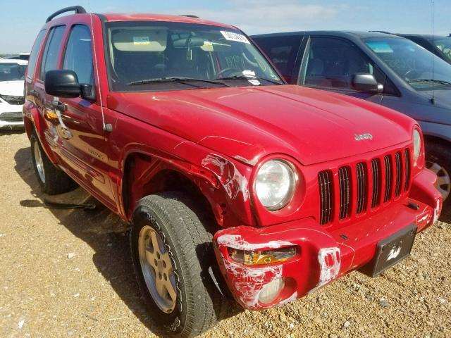 1J4GL58K74W172564 - 2004 JEEP LIBERTY LI RED photo 1